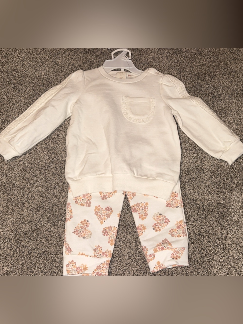 Cynthia Rowley White Top with Subtle Floral Detail